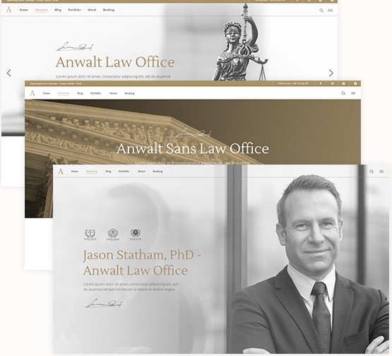 Anwalt - Law Firm and Lawyer Theme